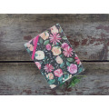 Flower Cover Moleskine Notebook with Elastic Band (XL-64K-LP-01)